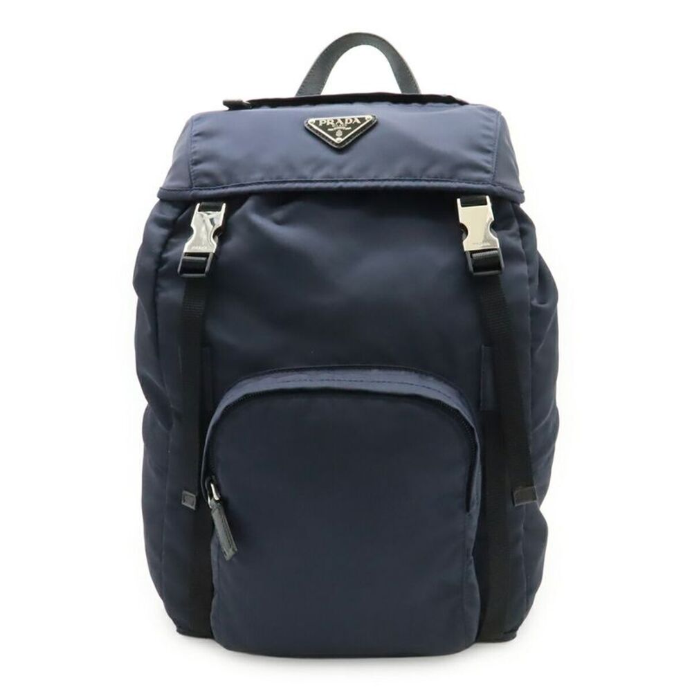 Prada Nylon Leather Backpack